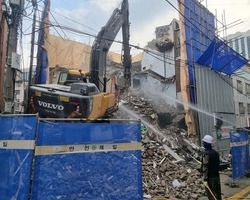 강남구 역삼동704-40 신축공사 중 해체공사