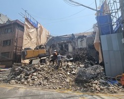 강남구 대치동914-3 신축공사 중 해체공사