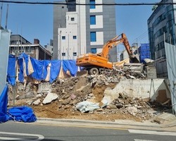 강남구 대치동912-5 신축공사 중 해체공사