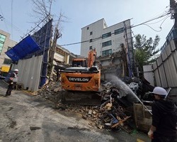 강남구 대치동 960-14 신축공사 중 해체공사