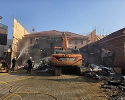 용인시 고기동 589 신축공사 중 해체공사